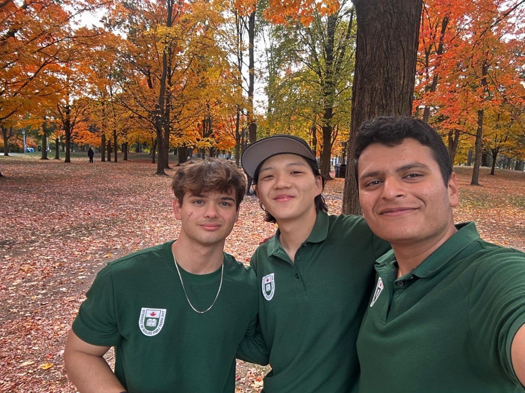 GLCT students exploring nature around Toronto