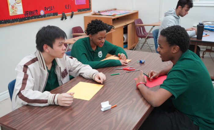 GLCT Students GLCT students learning together in a Toronto private high school classroom.
